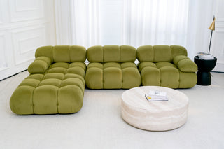 Maven Chaise Lounge Olive Patina bank