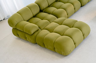 Maven Chaise Lounge Olive Patina bank