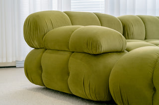 Maven Chaise Lounge Olive Patina bank