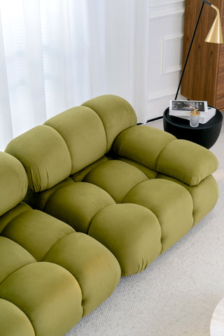 Maven Chaise Lounge Olive Patina bank
