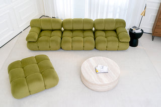 Maven Chaise Lounge Olive Patina bank