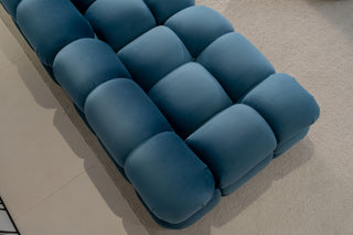 Maven Chaise Lounge Jeans Blue bank