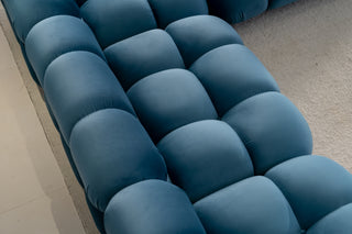 Maven Chaise Lounge Jeans Blue bank