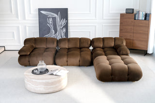 Maven Chaise lounge bank Chocolate Brown