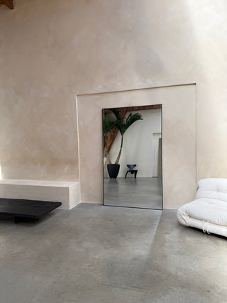 MEGA AURA loft mirror | 200 cm x 120 cm zwart