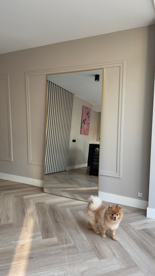 AURA Loft Mirror | 200cm x 100cm goud