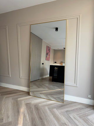 AURA Loft Mirror | 200cm x 100cm goud