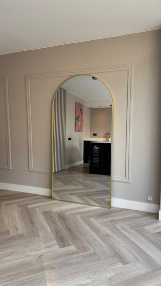 MOON Loft mirror | 200cm x 100cm goud