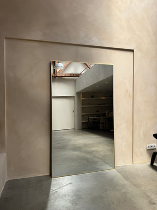 MEGA AURA loft mirror | 200 cm x 120 cm goud